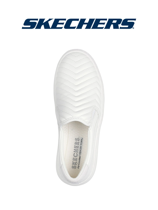 Слипоны женские Skechers COURT BREAK без шнурков, повседневные