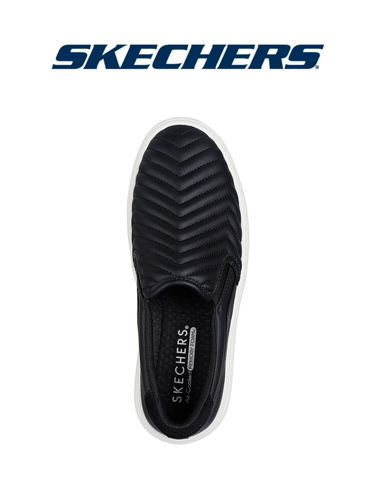 Слипоны женские Skechers COURT BREAK без шнурков, повседневные