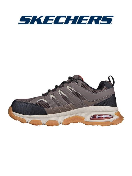 Кроссовки мужские Skechers Skech-Air Envoy Steel Toe - Arcket на шнуровке, с амортизацией