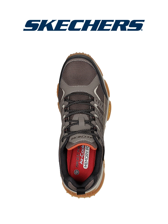 Кроссовки мужские Skechers Skech-Air Envoy Steel Toe - Arcket на шнуровке, с амортизацией