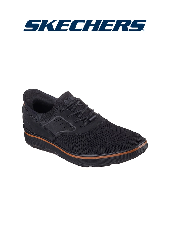 Erkaklar krossovkasi Skechers Mark Nason Casual Glide Cell, to'qilgan ustki qismli