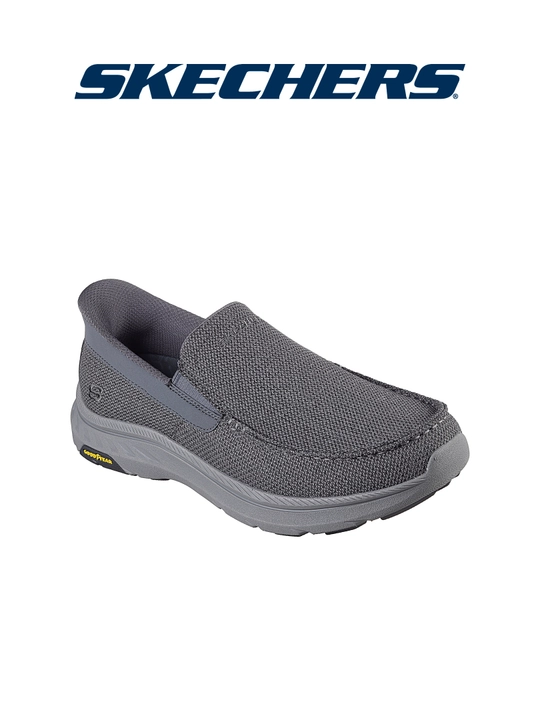 Мокасины мужские Skechers Slip-ins Pollard - Wilfred, стирка в машине, текстильные