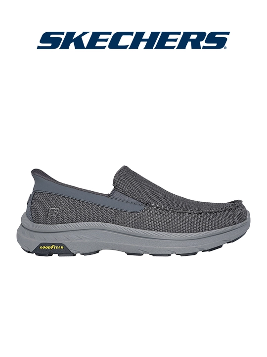 Мокасины мужские Skechers Slip-ins Pollard - Wilfred, стирка в машине, текстильные - 