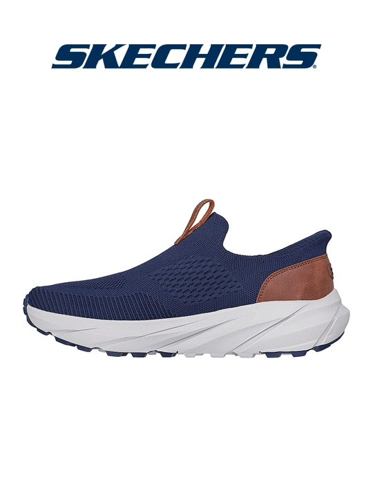 Слипоны мужские Skechers Conner - Milton без шнурков, с вязаным верхом, повседневные