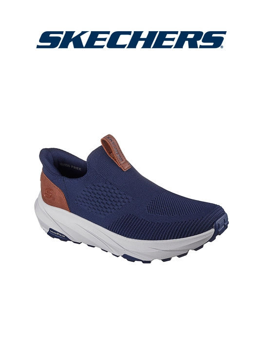 Слипоны мужские Skechers Conner - Milton без шнурков, с вязаным верхом, повседневные