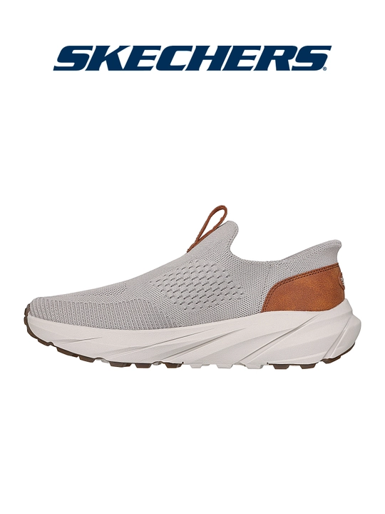 Слипоны мужские Skechers Conner - Milton без шнурков, с вязаным верхом, повседневные