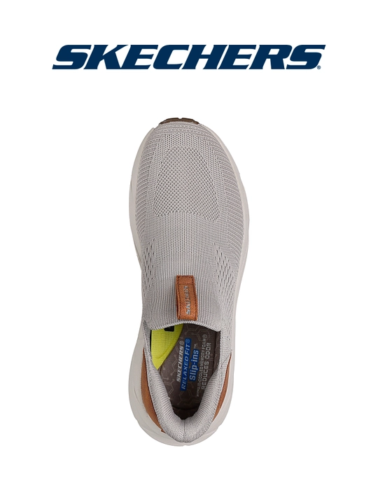 Слипоны мужские Skechers Conner - Milton без шнурков, с вязаным верхом, повседневные