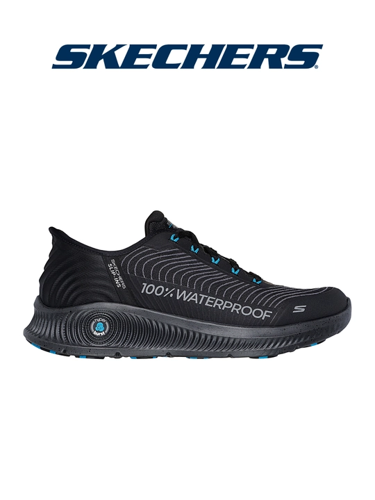 Кроссовки мужские Skechers GO WALK ANYWHERE, с амортизацией, с вязаным верхом, для ходьбы - 