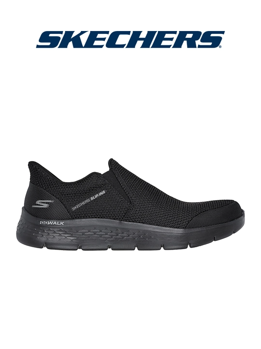 Слипоны мужские Skechers Slip-ins GO WALK Flex - Ojai без шнурков, стирка в машине - 