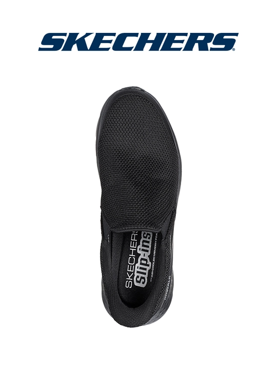 Слипоны мужские Skechers Slip-ins GO WALK Flex - Ojai без шнурков, стирка в машине