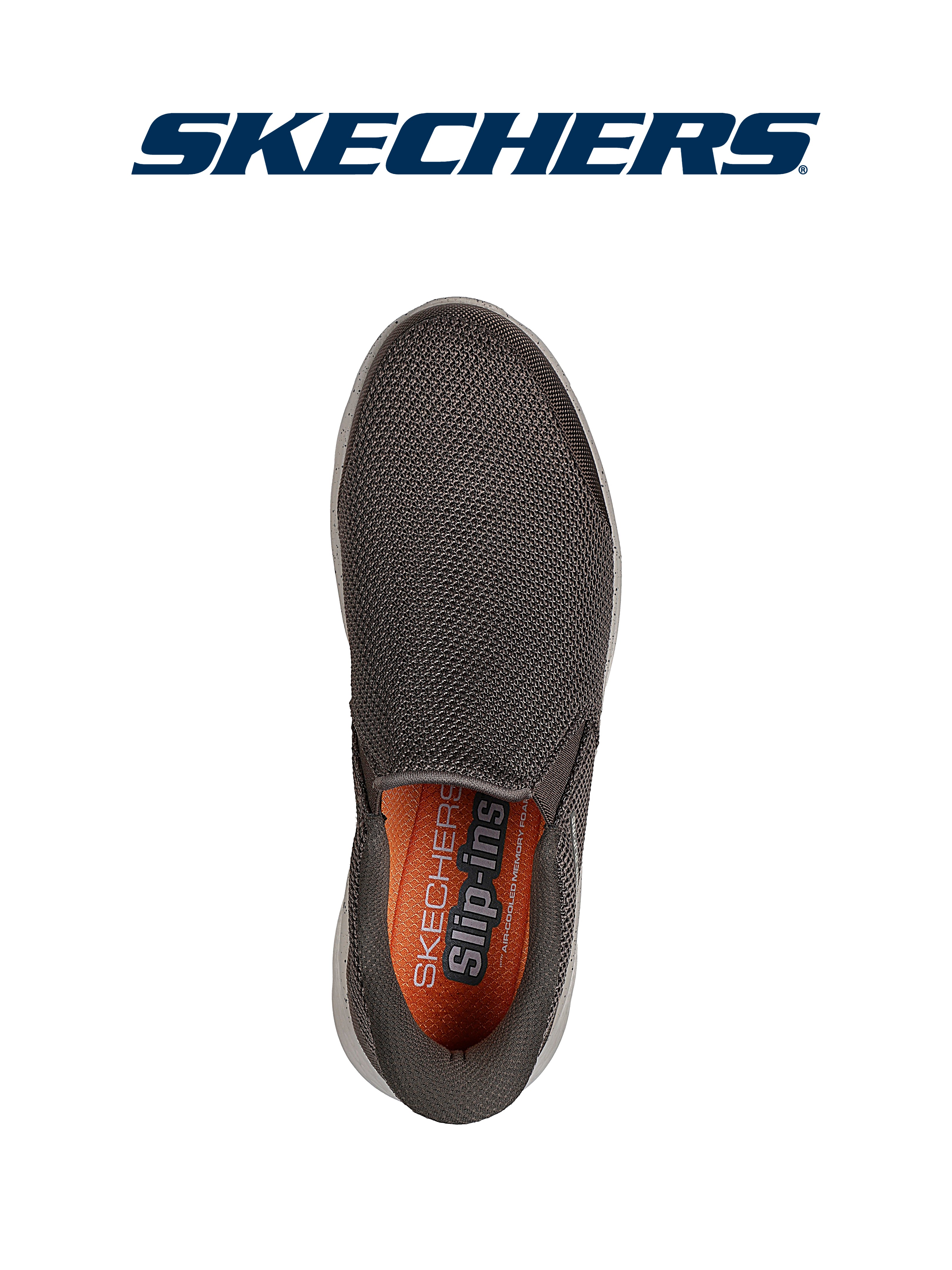 Erkaklar slipon poyabzali Skechers Slip-ins GO WALK Flex - Ojai, bog'ichsiz, matoli
