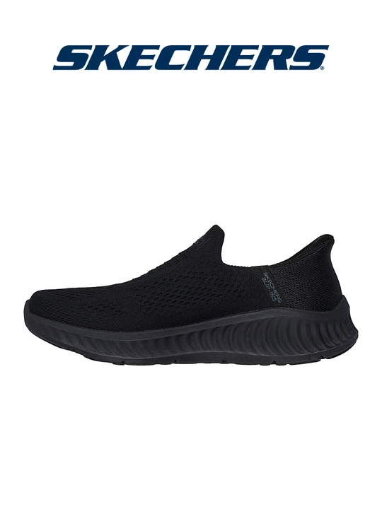 Слипоны мужские Skechers GO WALK Now без шнурков, с амортизацией, с вязаным верхом
