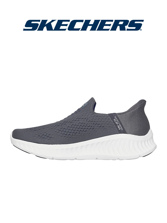 Erkaklar slipon poyabzali Skechers GO WALK Now, bog'ichsiz, amortizatsiyali, kundalik