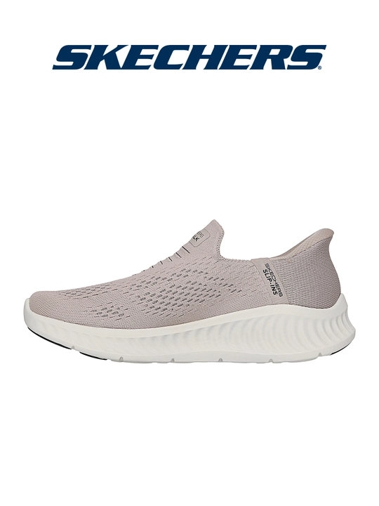 Erkaklar slipon poyabzali Skechers GO WALK Now, bog'ichsiz, amortizatsiyali, kundalik
