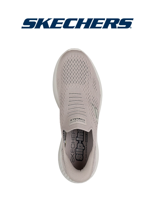 Erkaklar slipon poyabzali Skechers GO WALK Now, bog'ichsiz, amortizatsiyali, kundalik
