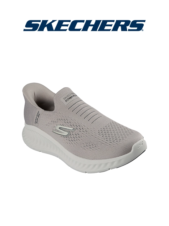 Erkaklar slipon poyabzali Skechers GO WALK Now, bog'ichsiz, amortizatsiyali, kundalik
