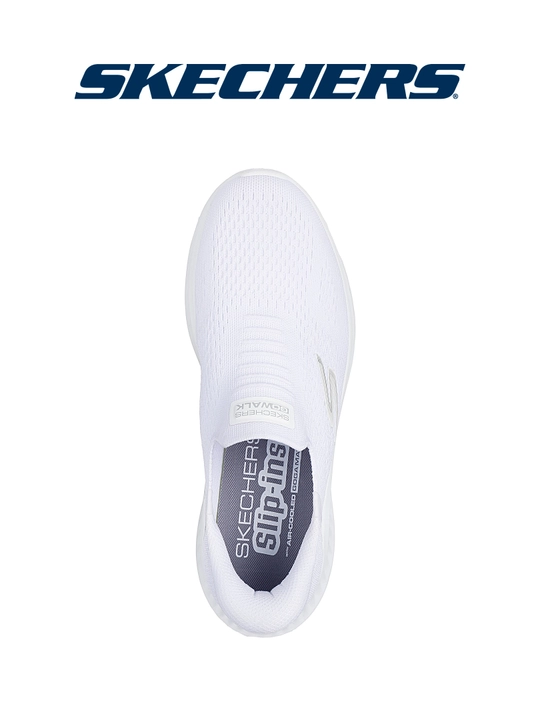 Erkaklar slipon poyabzali Skechers GO WALK Now, bog'ichsiz, amortizatsiyali, kundalik