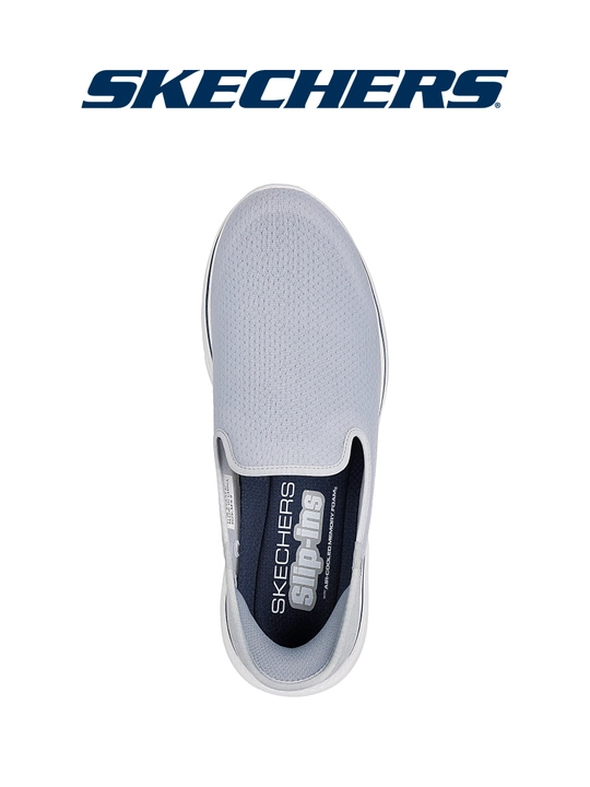Слипоны мужские Skechers Slip-ins GO WALK 7 - Daley 2 без шнурков, с амортизацией