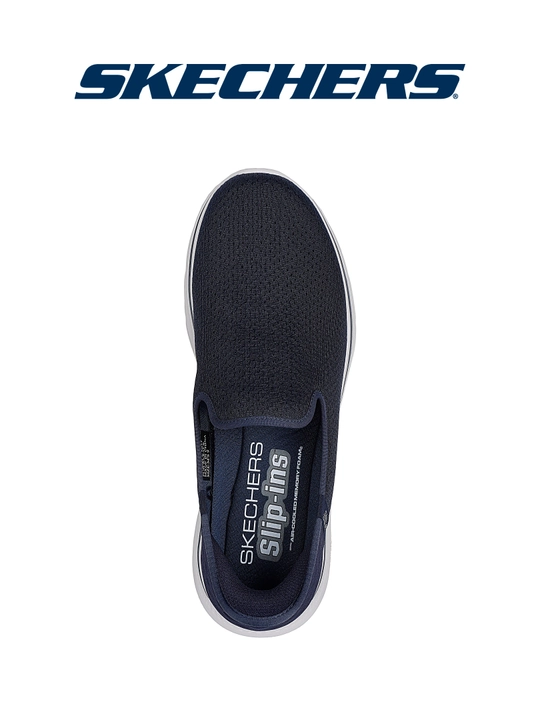 Слипоны мужские Skechers Slip-ins GO WALK 7 - Daley 2 без шнурков, с амортизацией