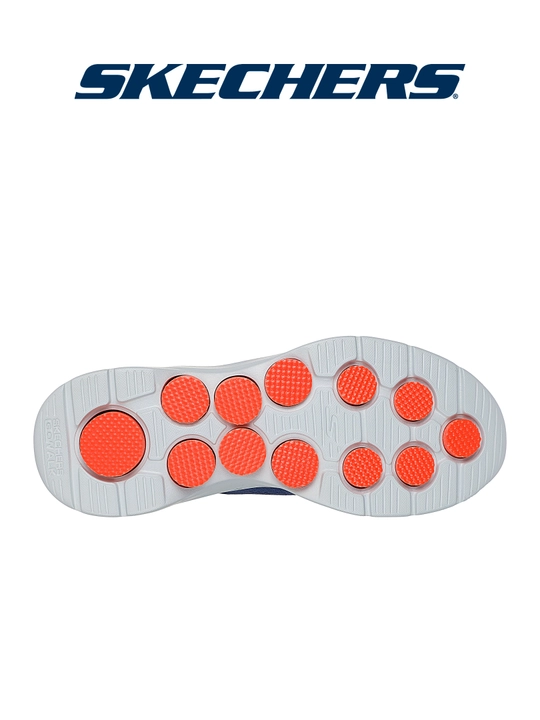 Erkaklar slipon poyabzali Skechers GO WALK 7, bog'ichsiz, amortizatsiyali, yurish uchun
