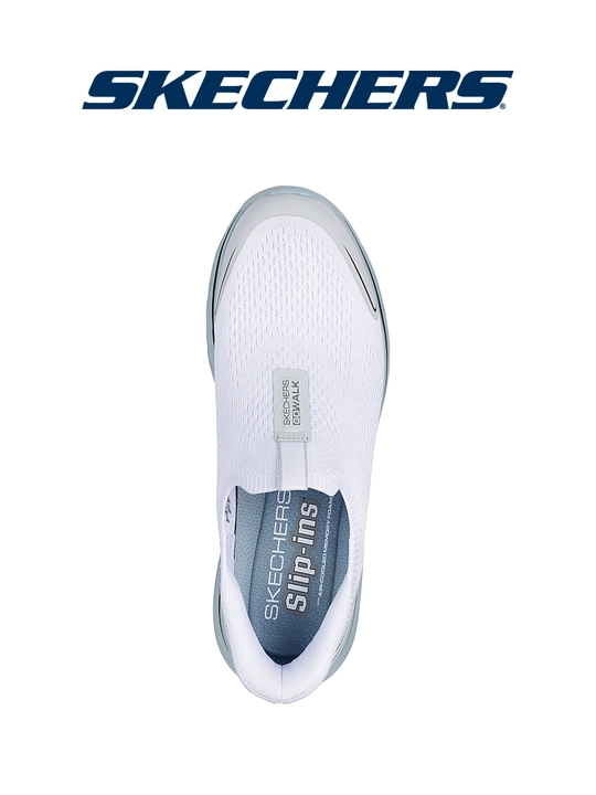 Erkaklar slipon poyabzali Skechers GO WALK 7, bog'ichsiz, amortizatsiyali, yurish uchun
