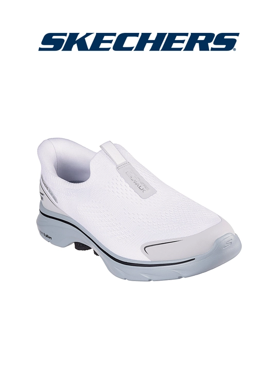 Erkaklar slipon poyabzali Skechers GO WALK 7, bog'ichsiz, amortizatsiyali, yurish uchun
