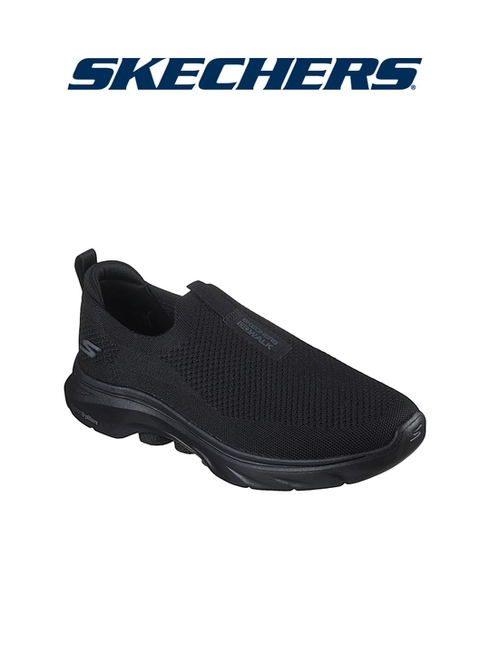 Skechers GO WALK 7 erkaklar sliponi, bog‘ichsiz, amortizatsiyalangan, usti to‘qilgan