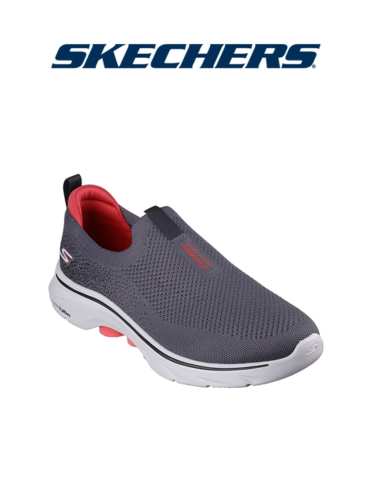 Skechers GO WALK 7 erkaklar sliponi, bog‘ichsiz, amortizatsiyalangan, usti to‘qilgan
