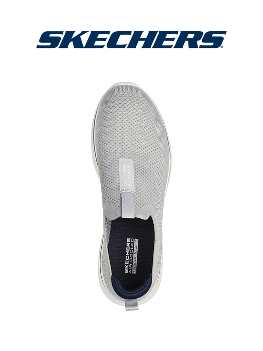 Skechers GO WALK 7 erkaklar sliponi, bog‘ichsiz, amortizatsiyalangan, usti to‘qilgan