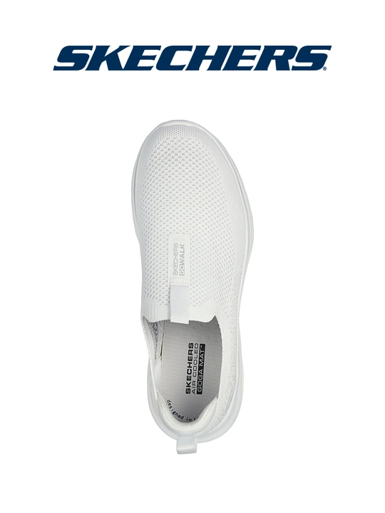 Слипоны мужские Skechers GO WALK 7 без шнурков, с амортизацией, с вязаным верхом