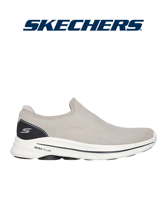 Skechers GO WALK 8 erkaklar sliponi - Gabe ipsiz, amortizatsiyalangan, usti to‘qilgan