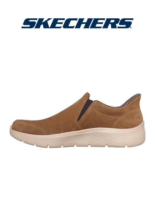 Слипоны мужские Skechers Go Walk Flex Netro без шнурков, с амортизацией, для ходьбы