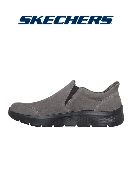 Слипоны мужские Skechers Go Walk Flex Netro без шнурков, с амортизацией, для ходьбы