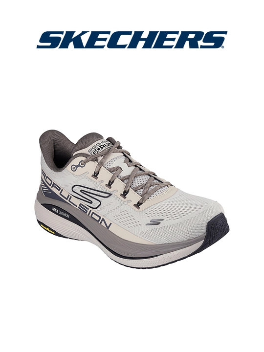 Erkaklar krossovkasi Skechers Max Cushioning Propulsion, bog'ichli, mashinada yuviladi