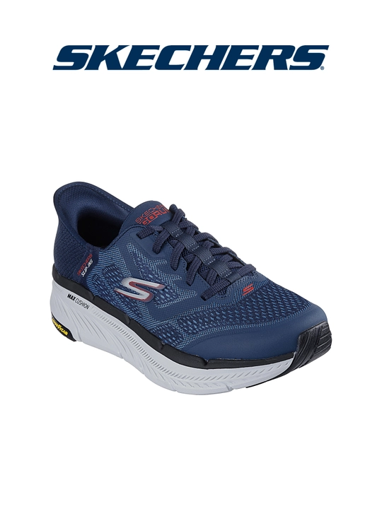 Skechers Slip-ins Max Cushioning Premier 2.0 ipsiz erkaklar sliponi, mashinada yuviladi
