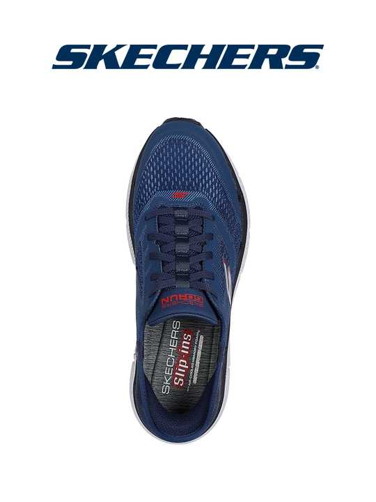 Skechers Slip-ins Max Cushioning Premier 2.0 ipsiz erkaklar sliponi, mashinada yuviladi