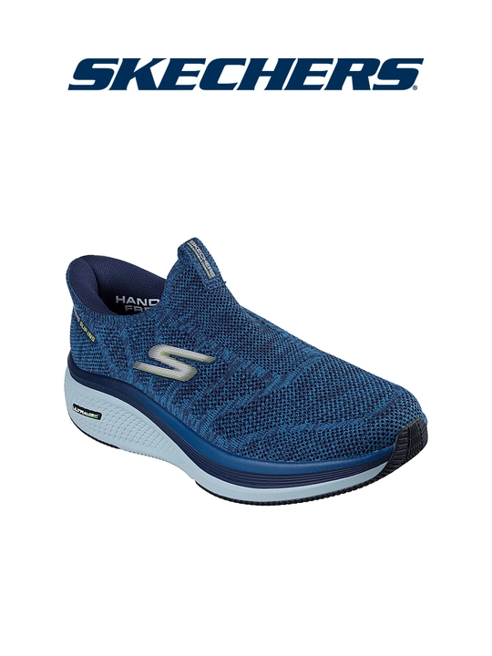 Слипоны мужские Skechers Slip-ins GOrun Elevate 2.0 без шнурков, с вязаным верхом