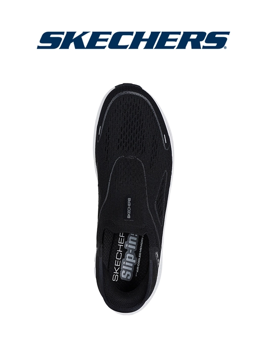 Слипоны мужские Skechers Slip-ins GO RUN Consistent 2.0 без шнурков, с вязаным верхом