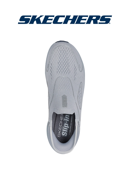 Слипоны мужские Skechers Slip-ins GO RUN Consistent 2.0 без шнурков, с вязаным верхом