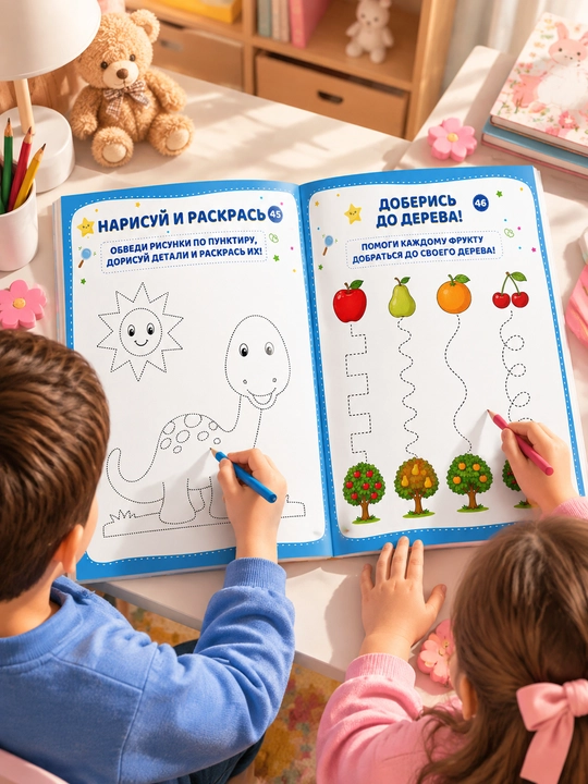 IQ BOLAJON 2-часть - развивающие задания для детей, 2-5 лет, 60 страниц