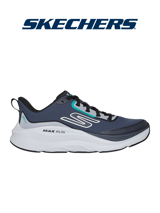 Кроссовки мужские Skechers MAX RUN на шнуровке, водонепроницаемые, с амортизацией - 