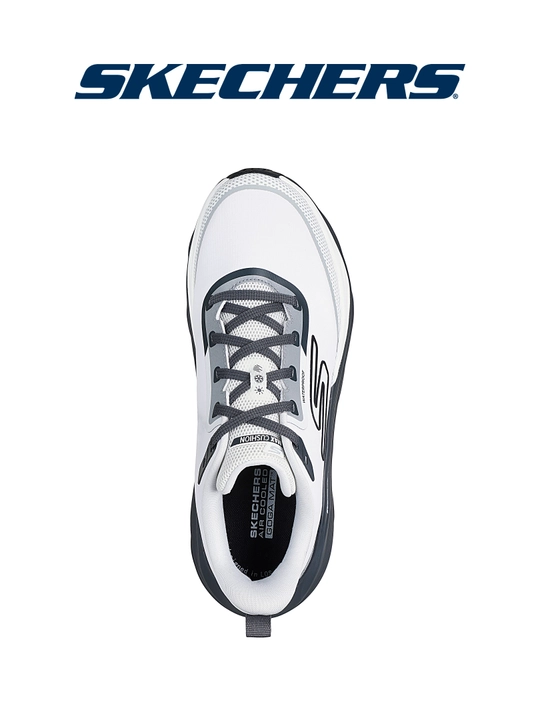 Кроссовки мужские Skechers MAX RUN на шнуровке, водонепроницаемые, с амортизацией