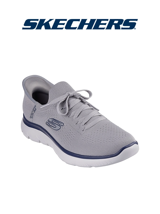 Кроссовки мужские Skechers Slip-ins Sport Summits на эластичных шнурках, с вязаным верхом