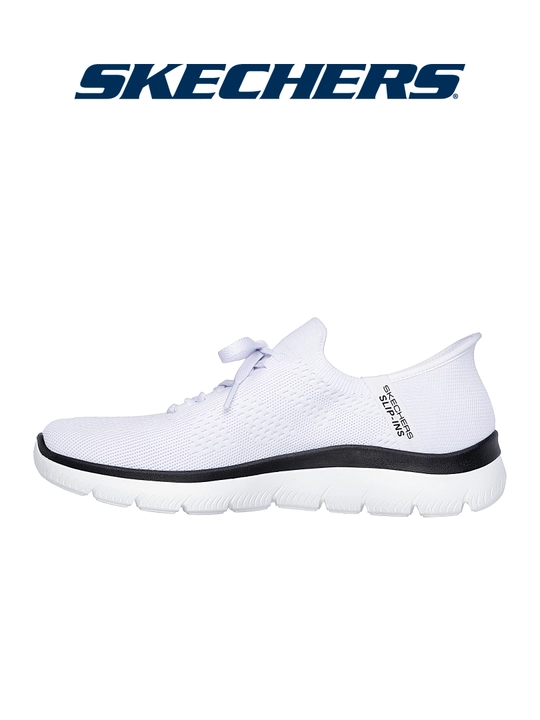 Кроссовки мужские Skechers Slip-ins Sport Summits на эластичных шнурках, с вязаным верхом