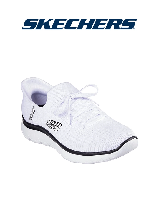 Кроссовки мужские Skechers Slip-ins Sport Summits на эластичных шнурках, с вязаным верхом