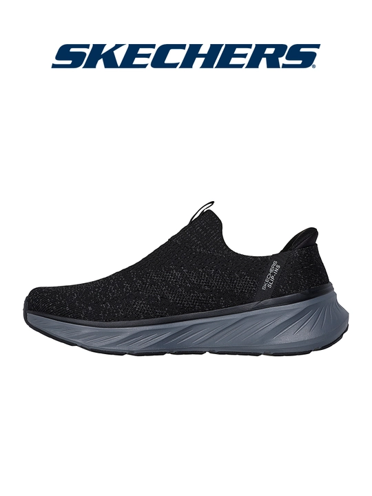 Слипоны мужские Skechers Slip-ins Edgeride без шнурков, с вязаным верхом, повседневные