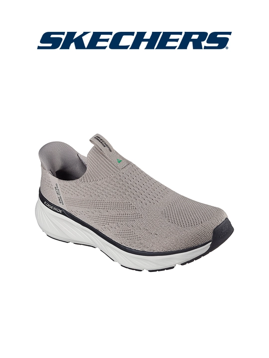 Erkaklar slipon poyabzali Skechers Slip-ins Edgeride, bog'ichsiz, to'qilgan ustki qismli