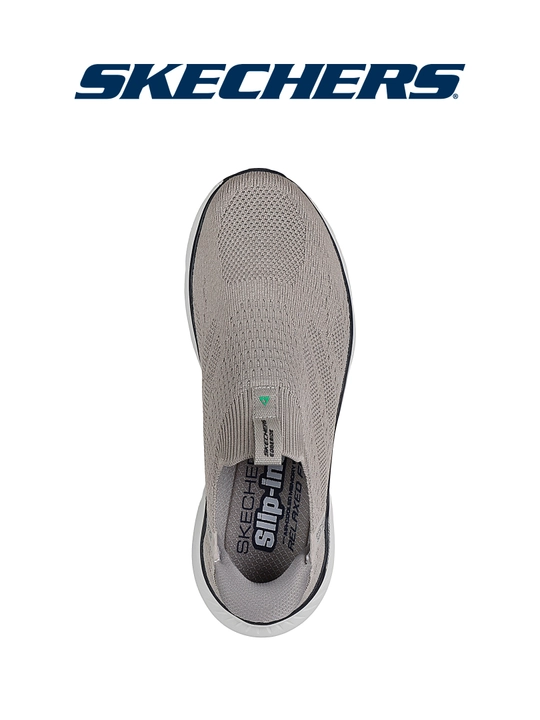 Erkaklar slipon poyabzali Skechers Slip-ins Edgeride, bog'ichsiz, to'qilgan ustki qismli