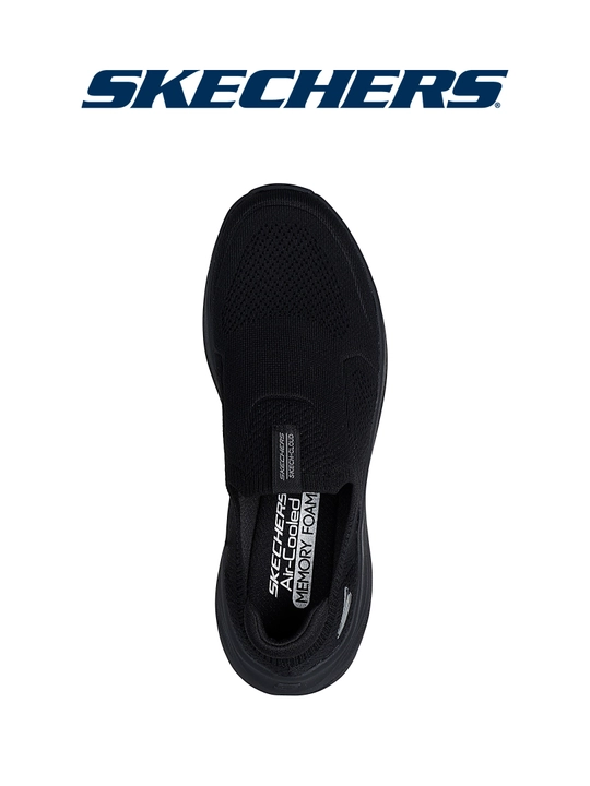 Erkaklar slipon poyabzali Skechers SKECH CLOUD, bog'ichsiz, to'qilgan ustki qismli