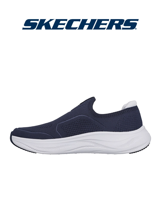 Слипоны мужские Skechers SKECH CLOUD без шнурков, с вязаным верхом, повседневные